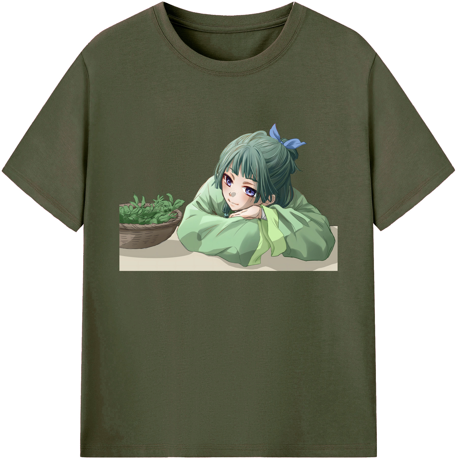 （画像用） 薬屋のひとりごと The Apothecary Diaries 綿100％ メンズ半袖Tシャツ｜肌触りやわらか＆通気性